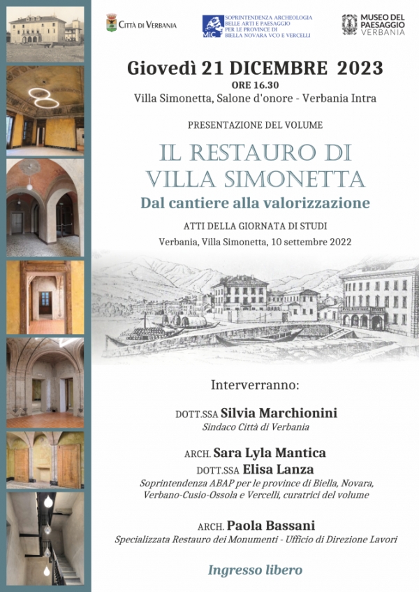 Il restauro di villa Simonetta