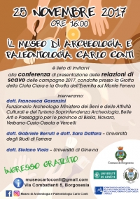 Conferenza  al Museo di Archeologia e Paleontologia “Carlo Conti”