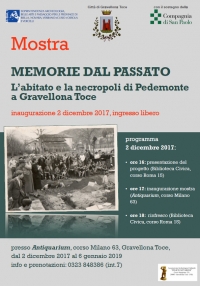 Memorie dal passato. L&rsquo;abitato e la necropoli di Pedemonte a Gravellona Toce